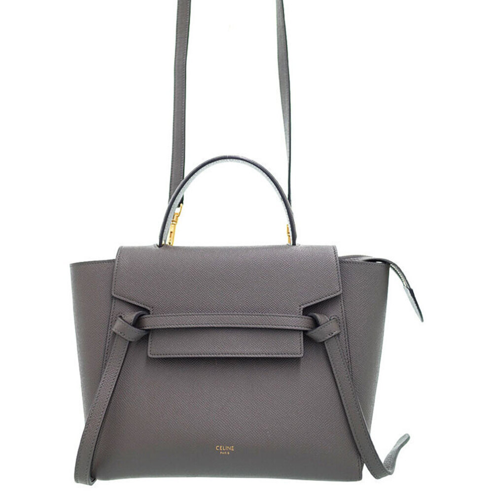 Celine Belt Bag 2way Crossbody Calfskin Leather